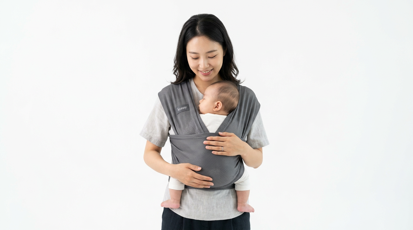Boba Wrap 嬰兒背巾 - 彈力編織
