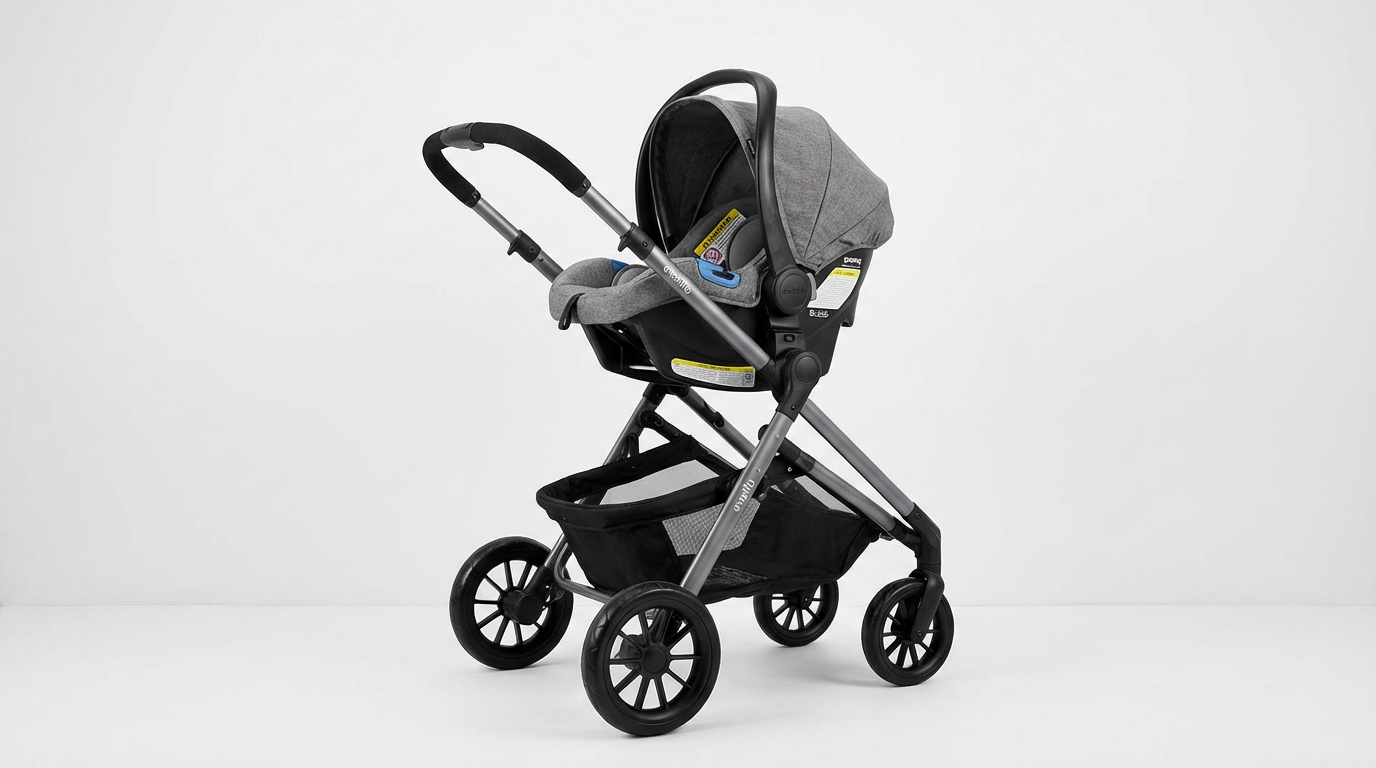 Evenflo Pivot Xplore 嬰兒推車旅行套裝 - 推車+安全座椅組合